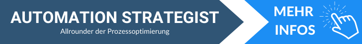 Der Automation Strategist als Allrounder der Process Automation: Mitarbeiter und Unternehmen profitieren gleichermaßen an neuem Wissen.